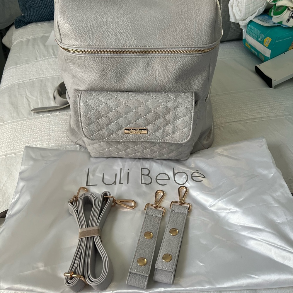 Gray Backpack - image 1